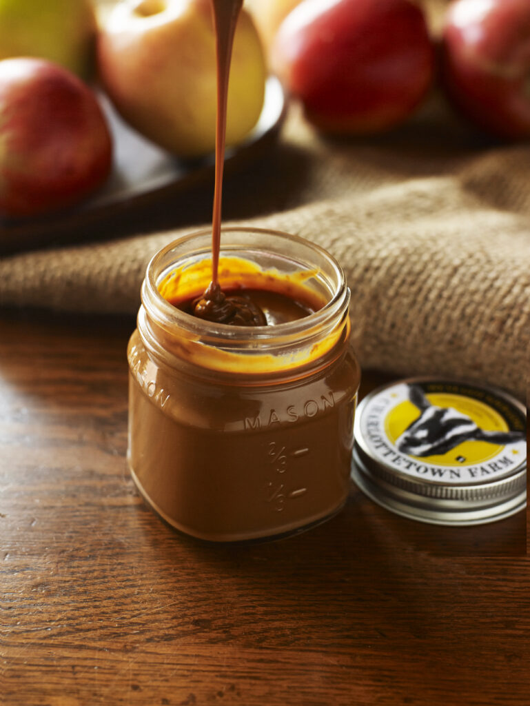 Charlottetown Farm melted caramel with apples