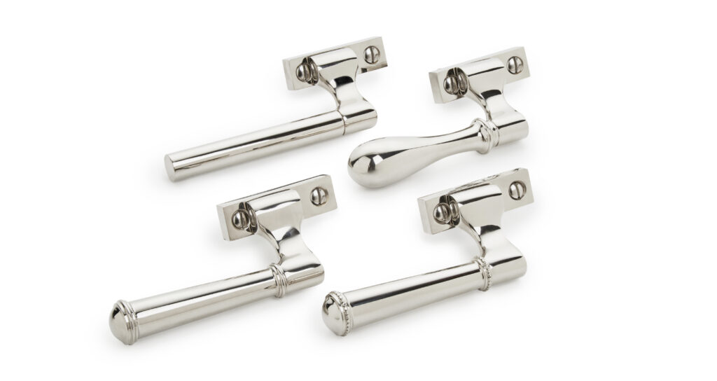Michael Coldren, Co. window hardware on white background