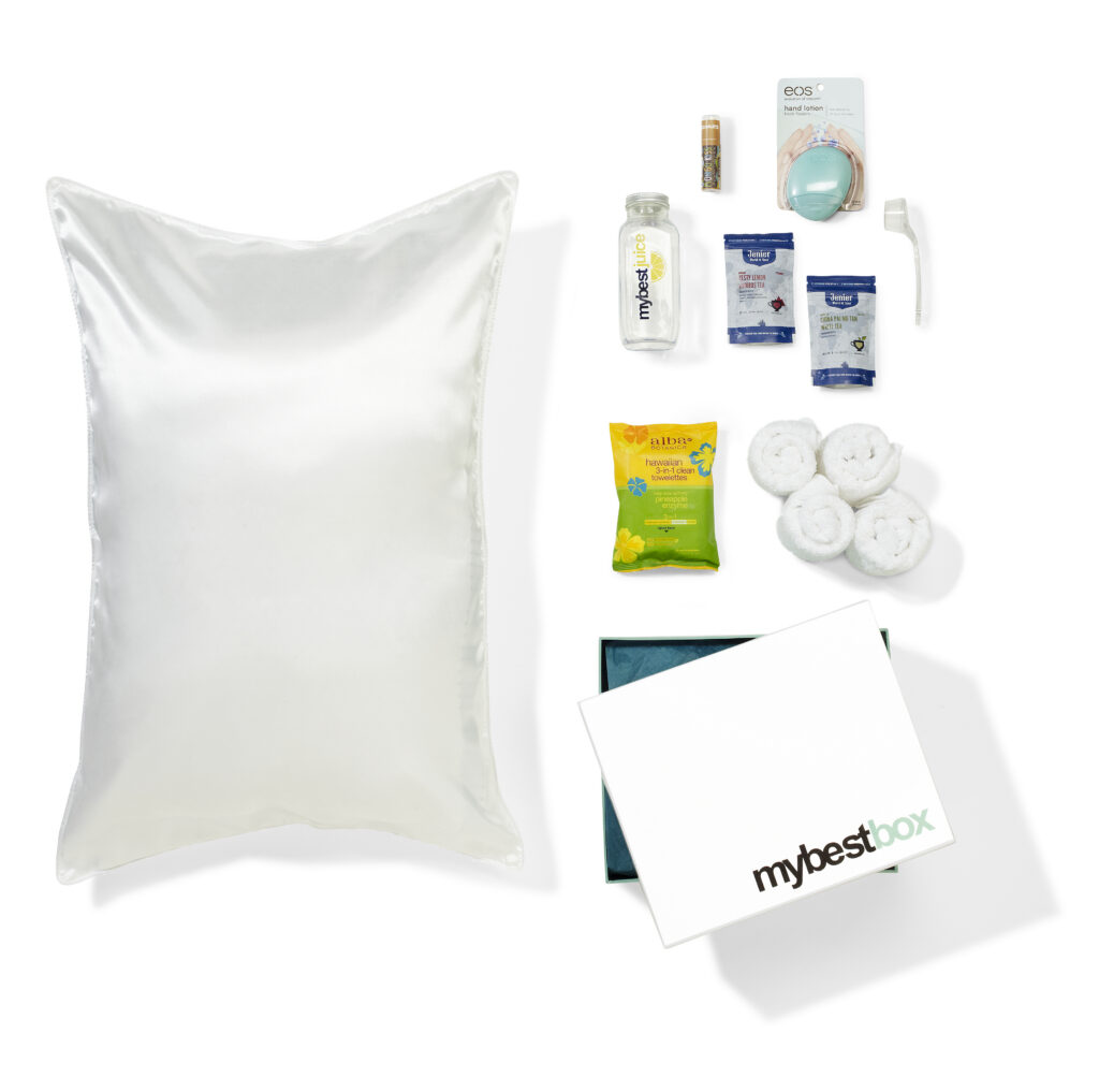 MY Best Box Spa package contents on white background