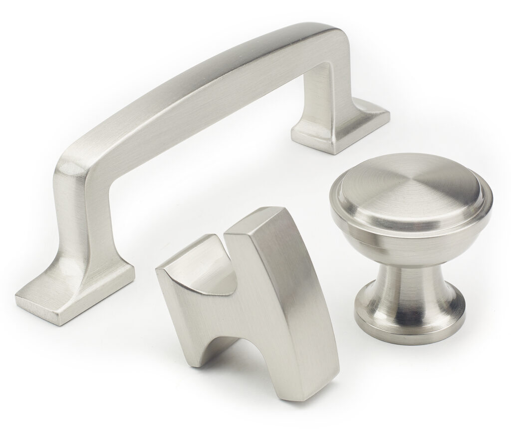 Amerock Westerly hardware details on white